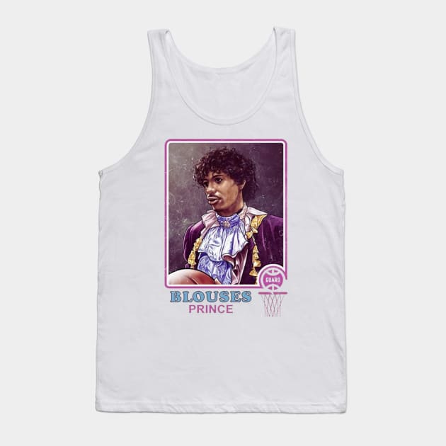 Dave Chappelle Basket Card Tank Top by Coffee Black Victory 